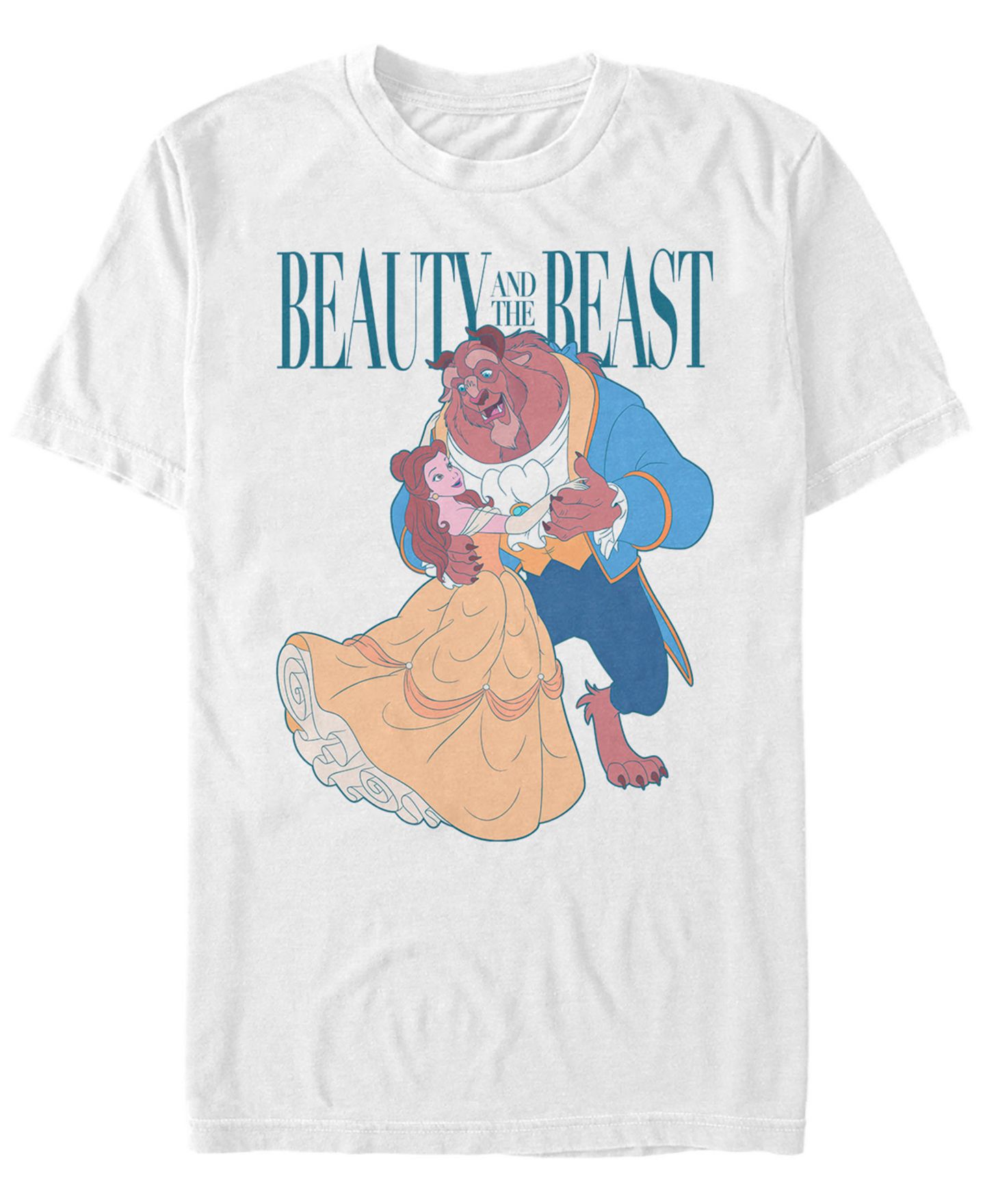 Мужская футболка Fifth Sun Disney Beauty and the Beast Classic Dance, Short Sleeve, цвет: Белый — фото 1