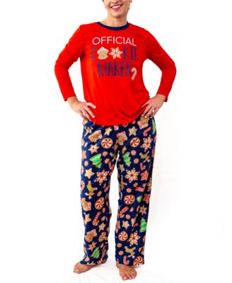 womens santa pajamas