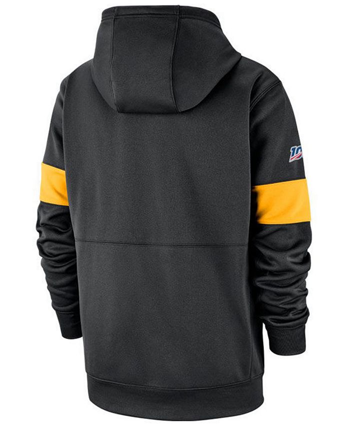 Nike Men's Pittsburgh Steelers Sideline Line of Scrimmage Therma-Fit Hoodie  - Macy's