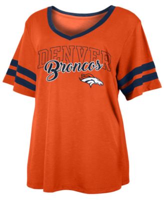Denver Broncos Sleeve Stripe Slub T 