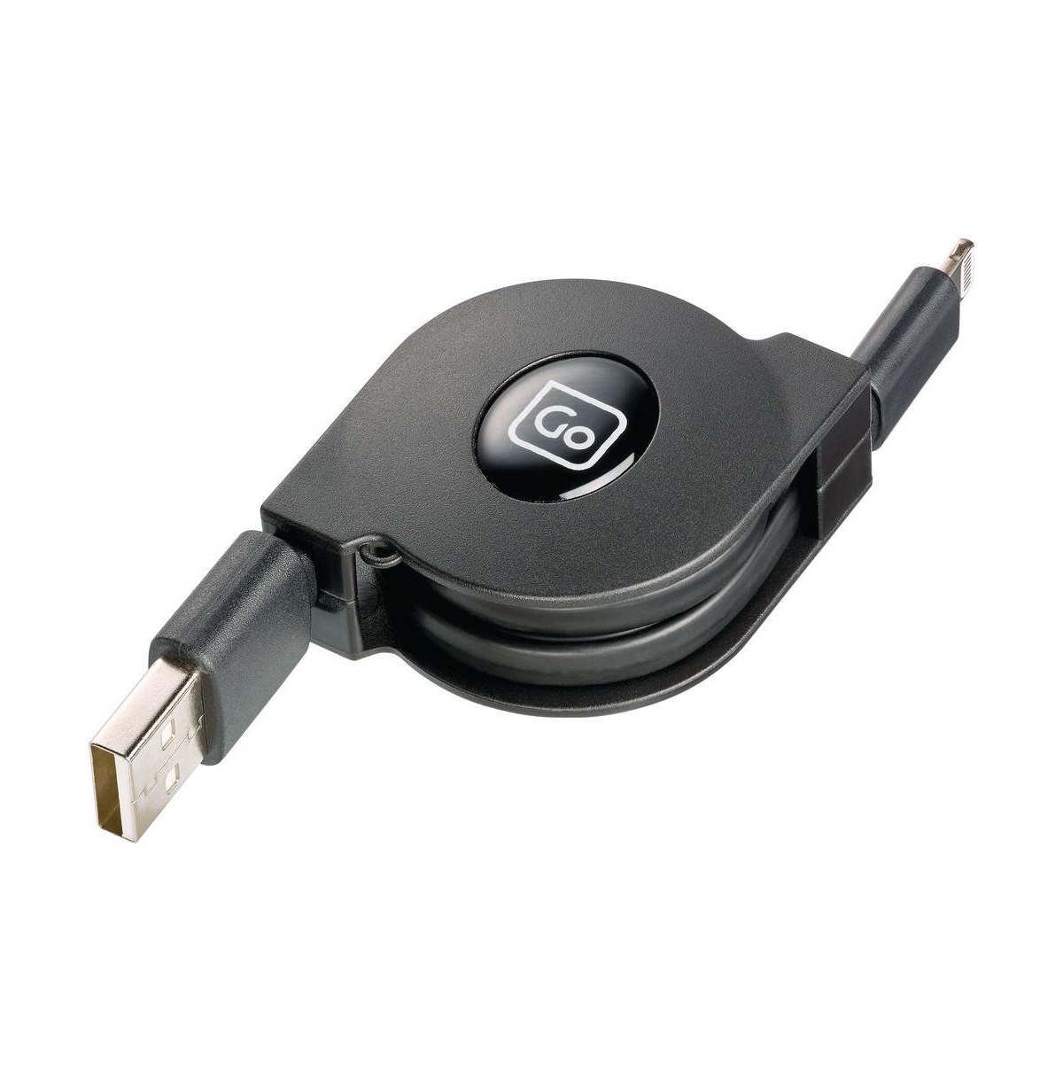 Lighting Retractable Cable - Black