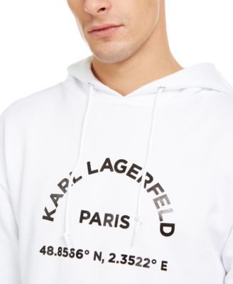 karl lagerfeld white sweatshirt