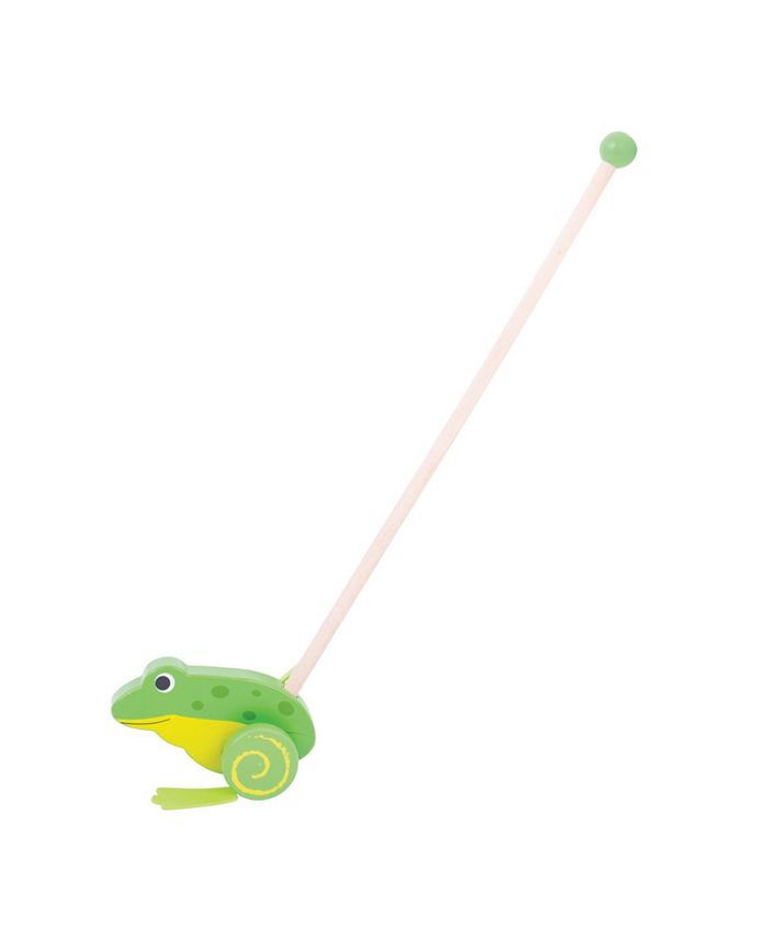 Redbox Bigjigs Toys Push Along Frog Macy's