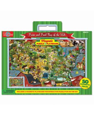 T.s. Shure Farm and Food Magnetic Playboard and Puzzle