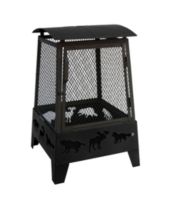 Black Fire Pits Patio Furniture Macy S