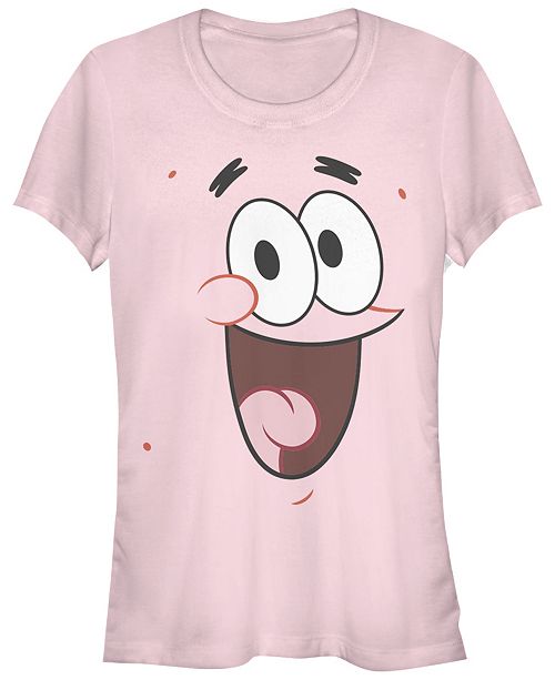 Fifth Sun Spongebob Squarepants Women S Patrick Big Face Short