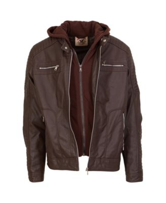 leather coat boys