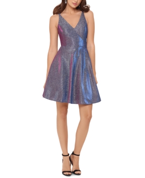 xscape glitter gown