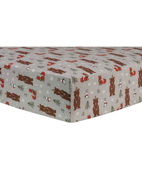 Trend Lab Cup Of Cocoa Deluxe Flannel Fitted Crib Sheet Reviews