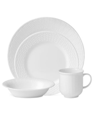 Dinnerware, Nantucket Basket 4-Piece Place Setting