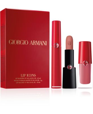 Giorgio Armani 3-Pc. Lip Icons Gift Set 