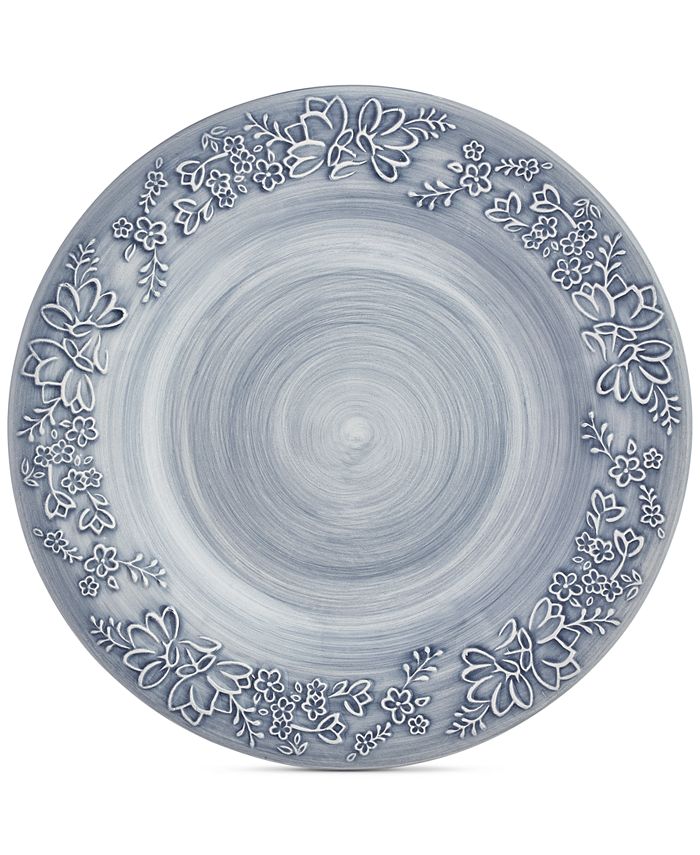 Hotel Collection Classic Brush Salad Plate, Created for Macy's Macy's