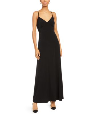 INC International Concepts INC V-Neck Solid Maxi Dress, Created for ...