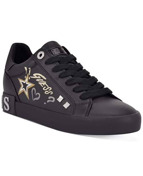 Guess Women S Pryde Sneakers Reviews Athletic Shoes