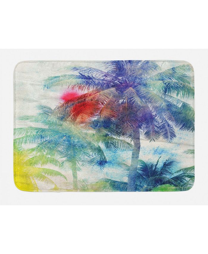 Ambesonne Palm Tree Bath Mat Macy's