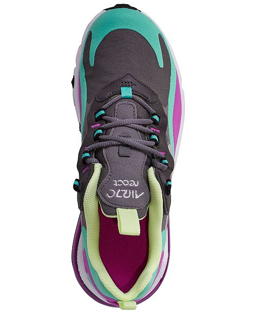 Nike Girls Air Max 270 React Casual Sneakers From Finish Line
