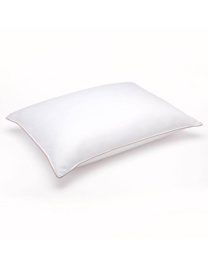 Downlite Down Extra Thin, Flat & Soft Pillow for Stomach Sleepers (Hypoallergenic) (King)