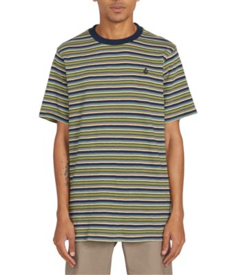 Volcom - Men's Fleeter Striped Short Sleeve Knit Shirt