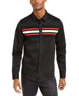guess striped shirt macys