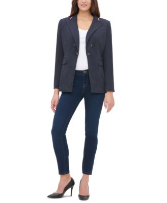 Tommy Hilfiger Ribbon-Trim Blazer
