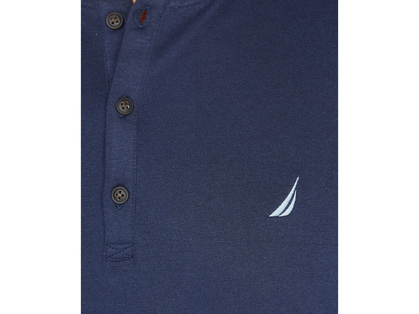Пижамный топ Breathable для мужчин, длинный рукав — Nautica, цвет: Тёмно-синий — фото 6