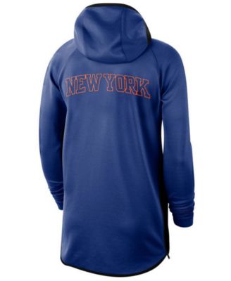 Nike Men's New York Knicks Thermaflex Showtime Full-Zip Hoodie
