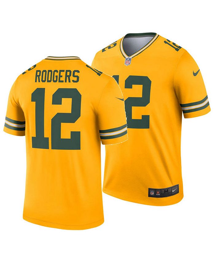 Lids Nike Men's Aaron Rodgers Green Bay Packers Inverted Color Legend
