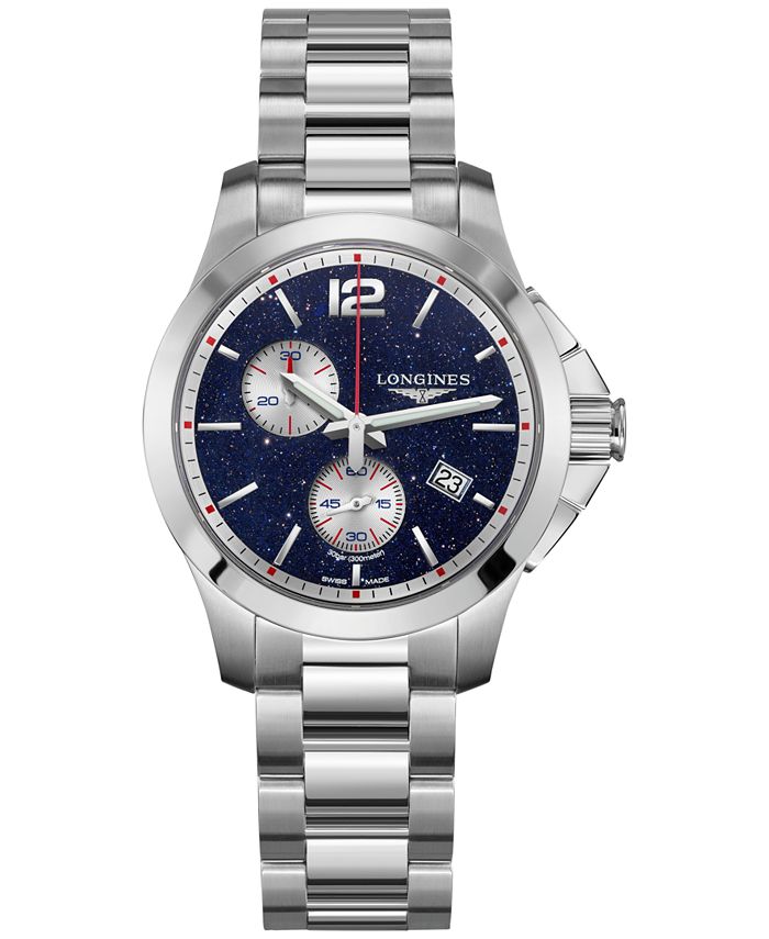 Longines LIMITED EDITION Women's Swiss Conquest Chronograph by Mikaela ...
