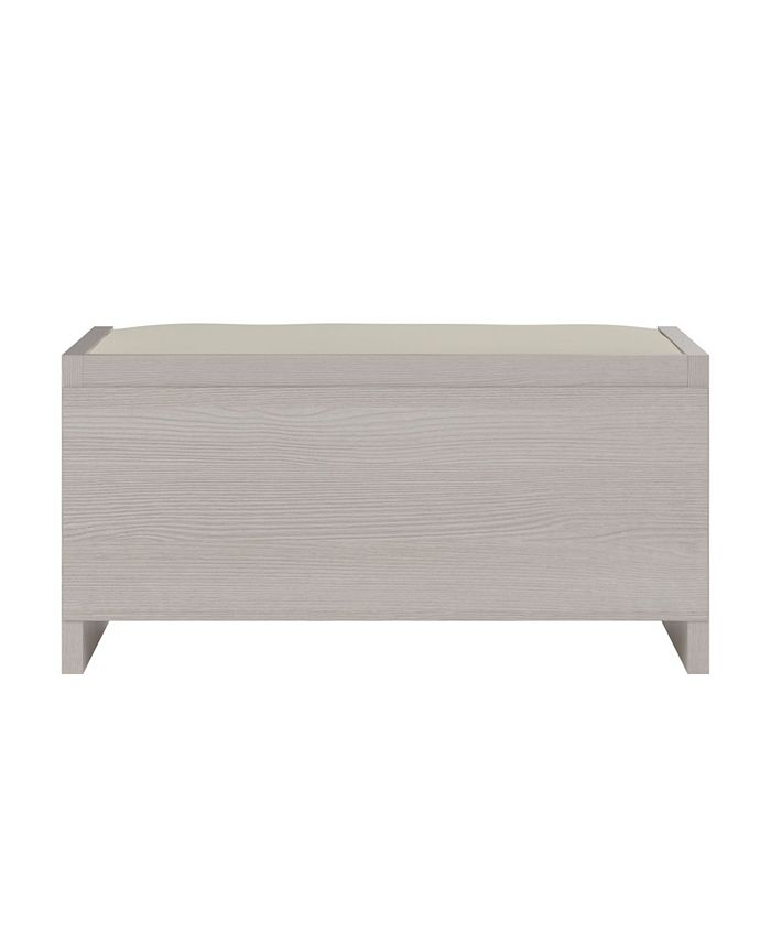 Ameriwood Home Penelope Entryway Storage Bench with Cushion Macy's