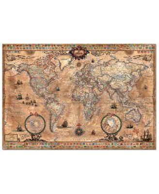 Antique World Map - 1000 Piece