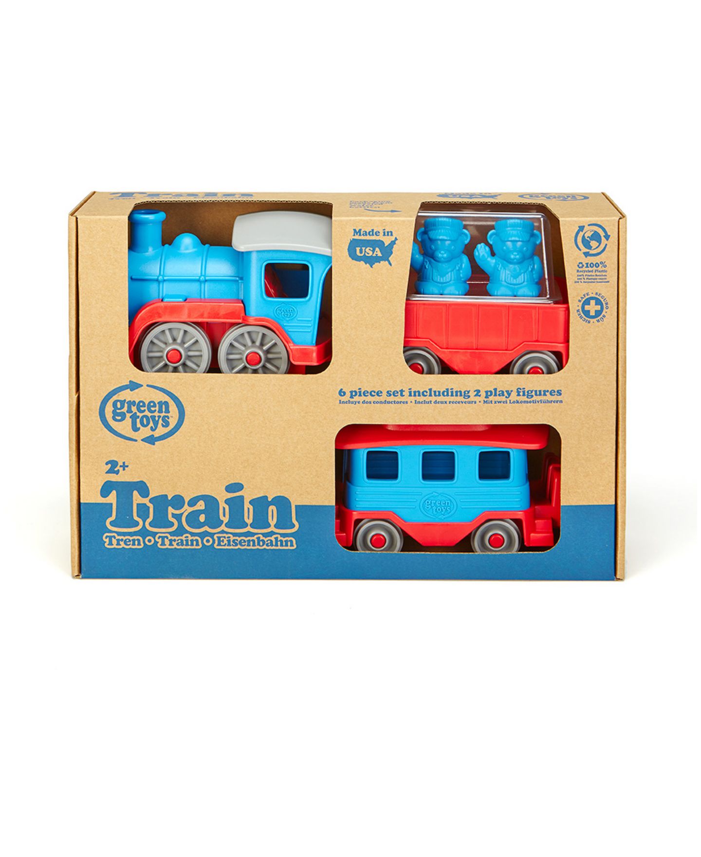 Детские игрушки Green Toys Train Set — фото 7