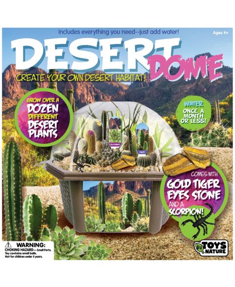 Детская игрушка Areyougame Desert Dome Biosphere Terrarium, Ages 4+