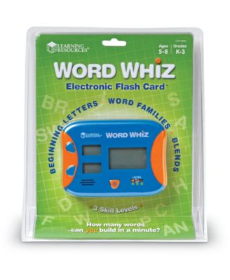 Areyougame Learning Resources Word Whiz Electronic Flash Card