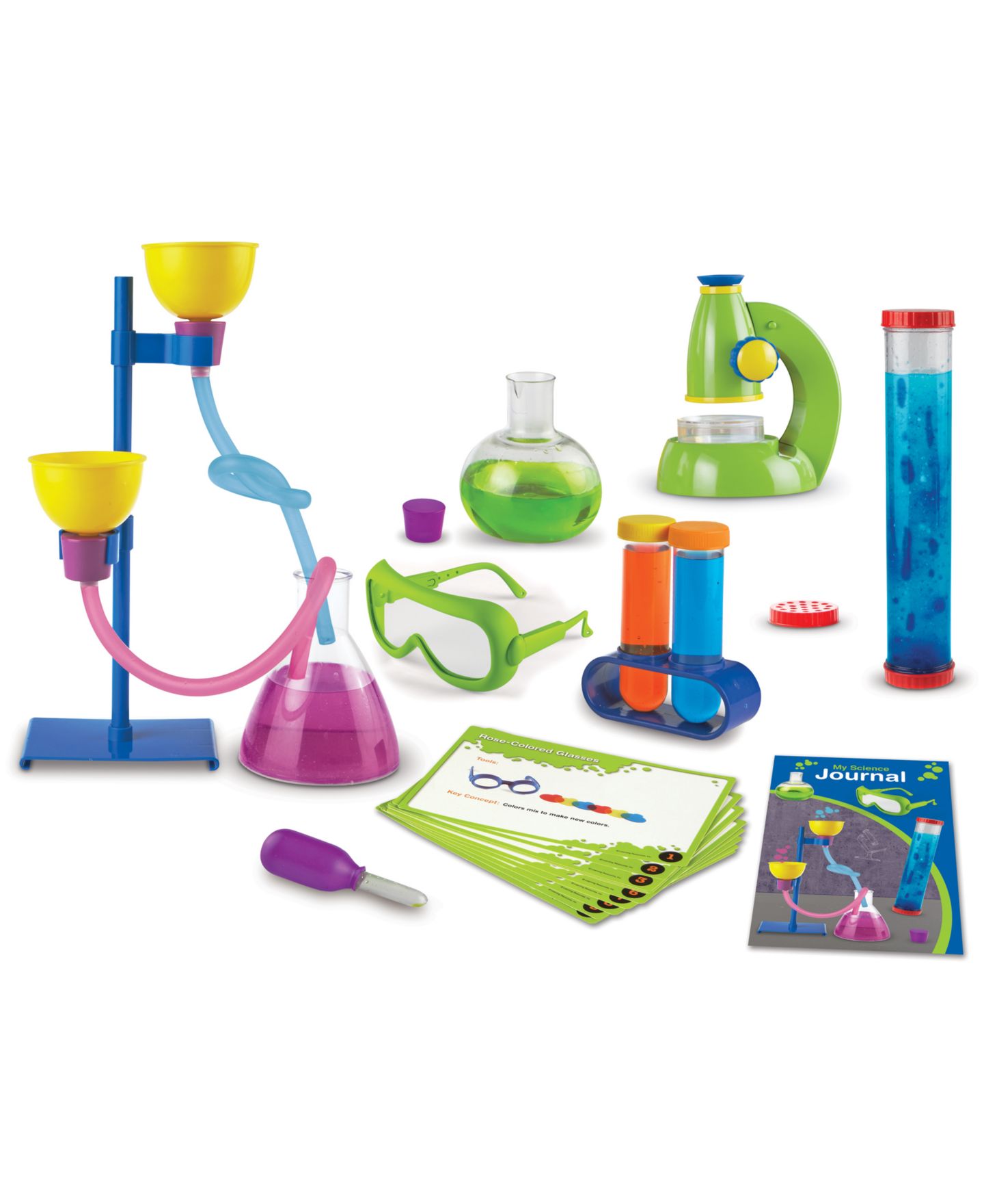 Детские игрушки Learning Resources Primary Science Activity Cards Lab Set, Ages 3+ — фото 19