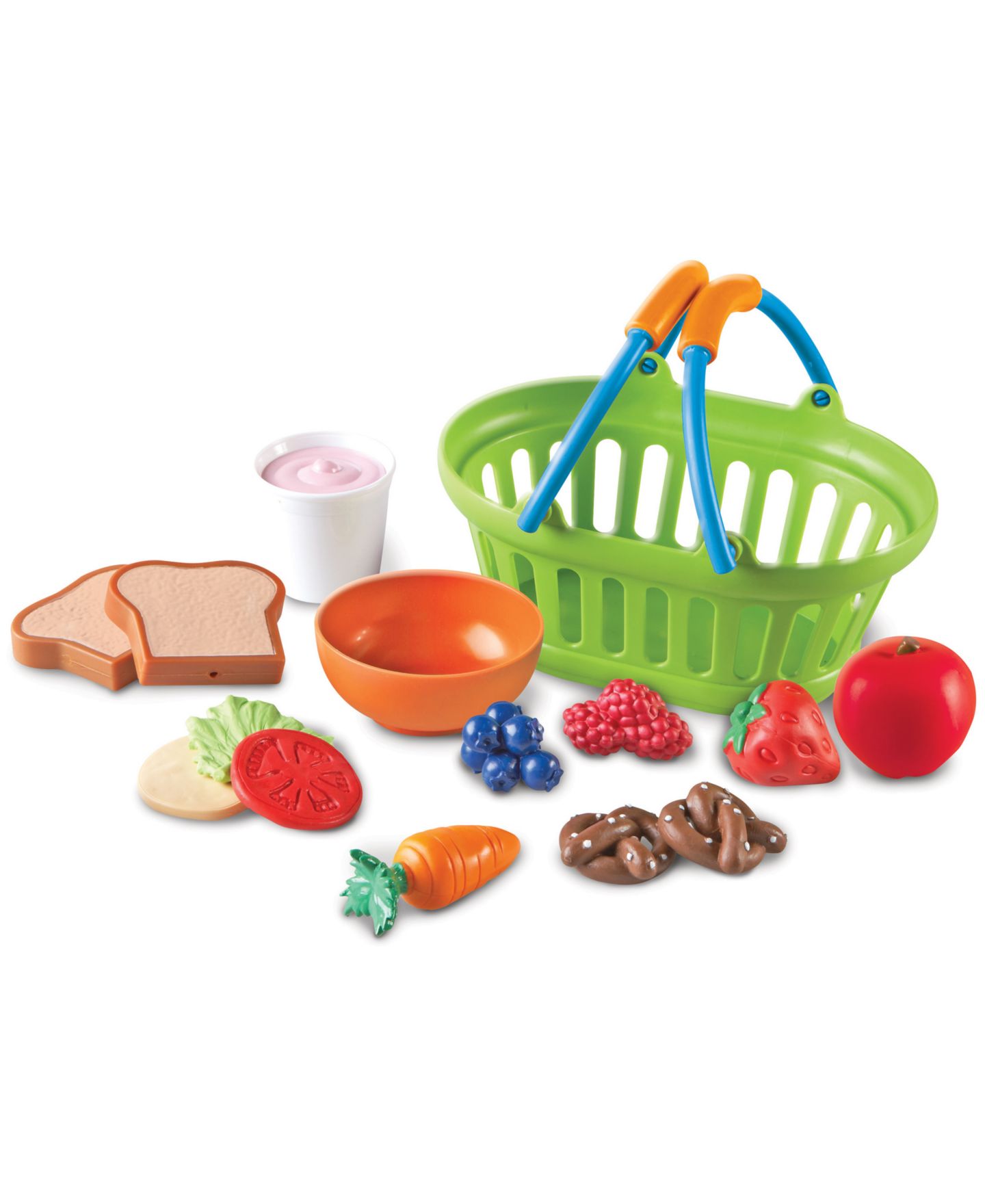 Детские игрушки Areyougame New Sprouts Healthy Lunch 15-Piece Play Food Set, Ages 2+ — фото 9