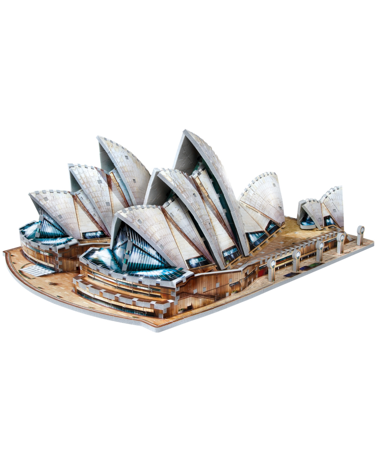 Shop Masterpieces Puzzles Wrebbit Sydney Opera House 3d Puzzle- 925 Pieces In White