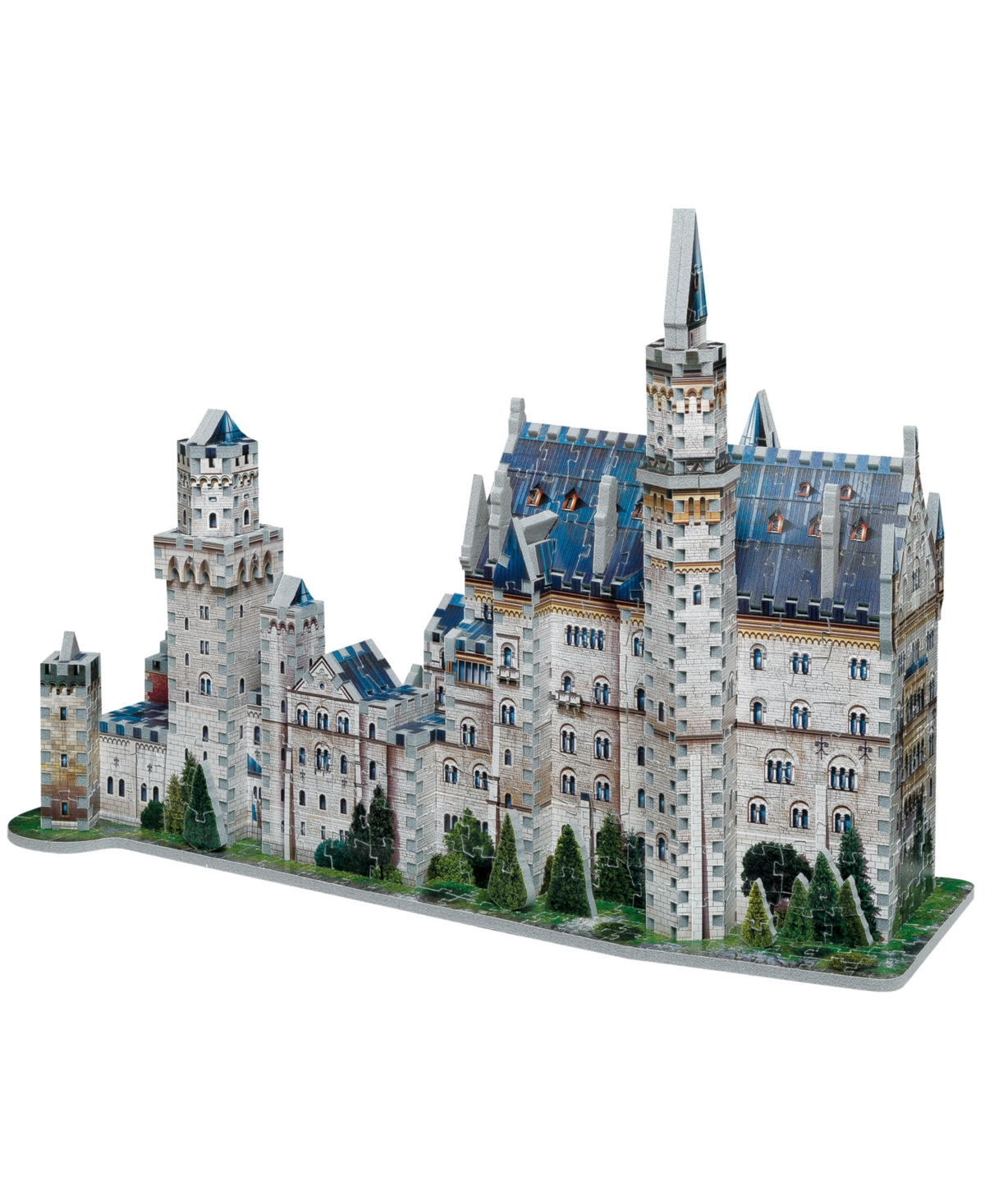 Wrebbit Neuschwanstein Castle 3d Puzzle- 890 Pieces In White