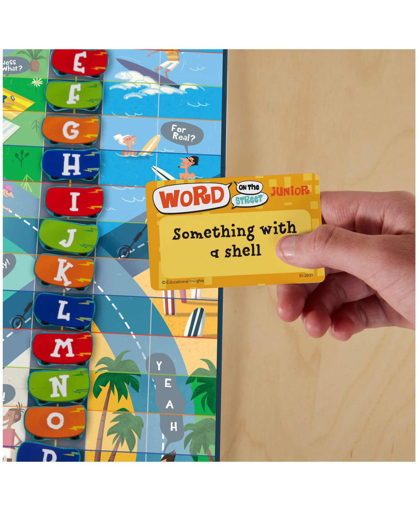 Детская настольная игра Areyougame Word on the Street Junior Family Educational Board Game, Ages 7+ — фото 5