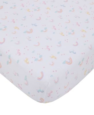 NoJo - Little Love by Nojo Rainbow Unicorn Crib Sheet