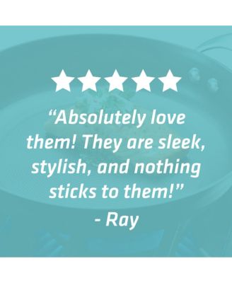 Symmetry Merlot 2-Pc. Hard-Anodized Non-Stick French Skillet Set