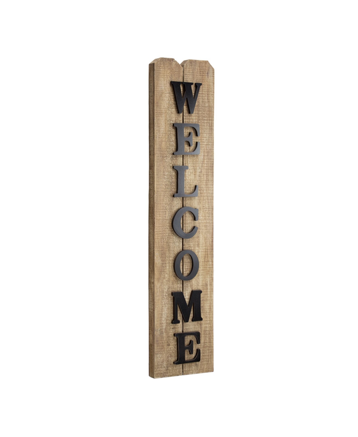 Crystal Art Gallery American Art Decor Rustic Wood Welcome Sign In Brown