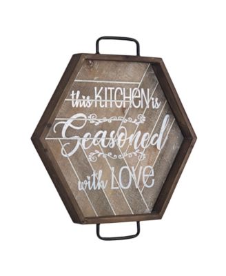 Crystal Art Gallery American Art Decor Vertical Farmhouse Sign