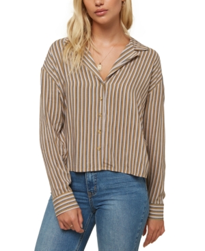 image of O-Neill Juniors- Makara Striped Shirt