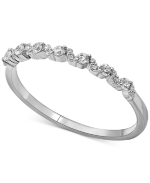 image of Diamond Stacking Band (1/5 ct. t.w.) in 14k White Gold