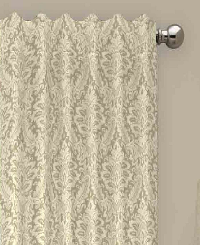 Waverly Donnington Damask Window Curtain Macy's