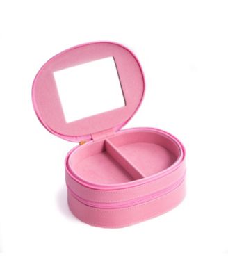 Lizard 2 Level Jewelry Case with Mirror