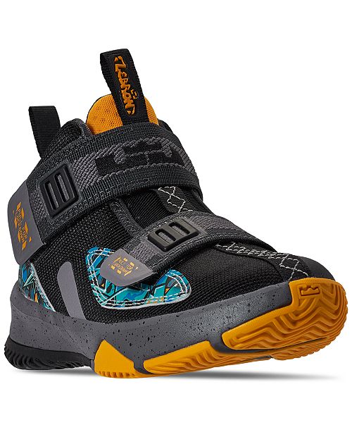 Nike Little Boys Lebron Soldier 13 Basketball Sneakers From Finish