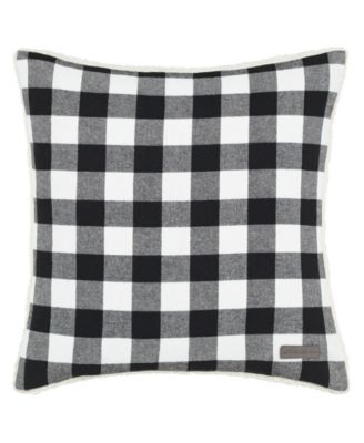 CLOSEOUT! Cabin Plaid Cotton Yarn Dyed Flannel Pillow and Throw Set