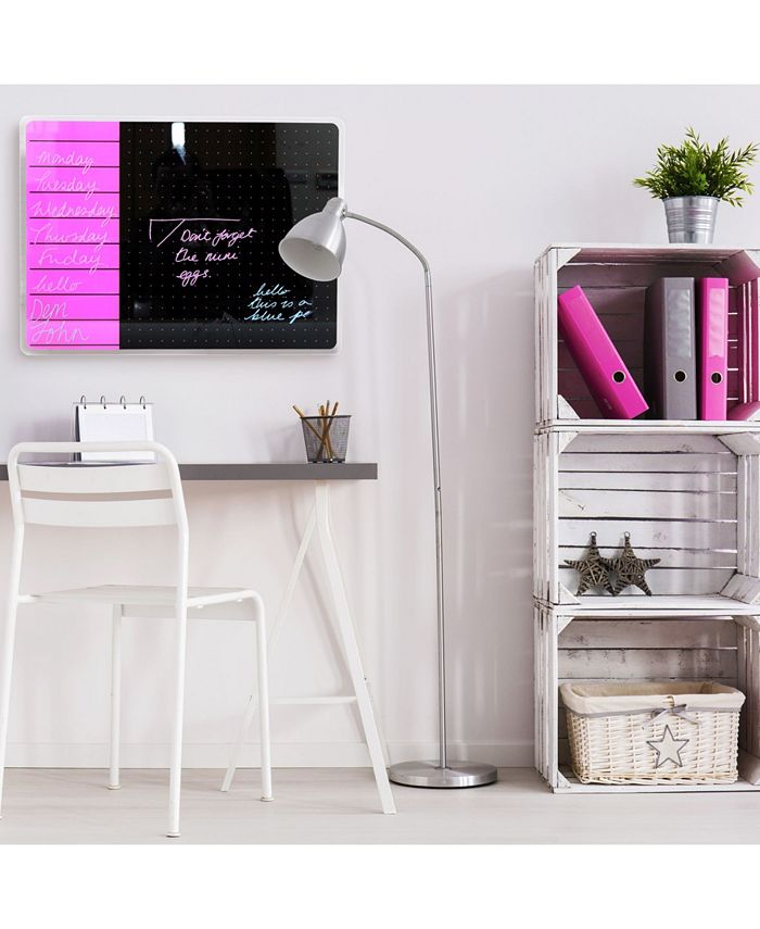 Floortex Viztex Glacier Glass Dry Erase Board Macy's