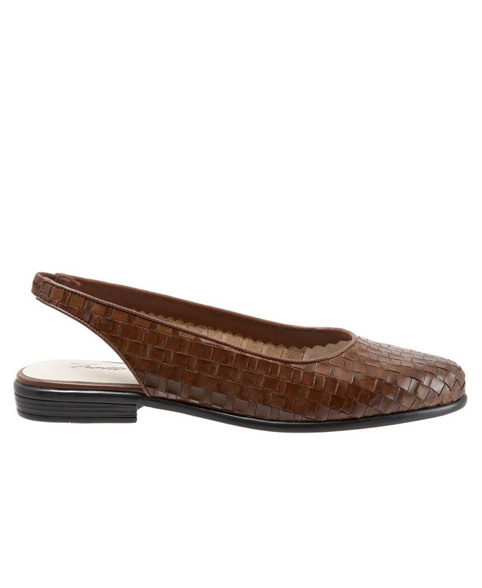 Trotters Lucy Sling Back Flats - Macy's